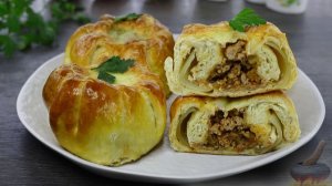 ФАРШИРОВАННЫЙ ЛУК В ТЕСТЕ