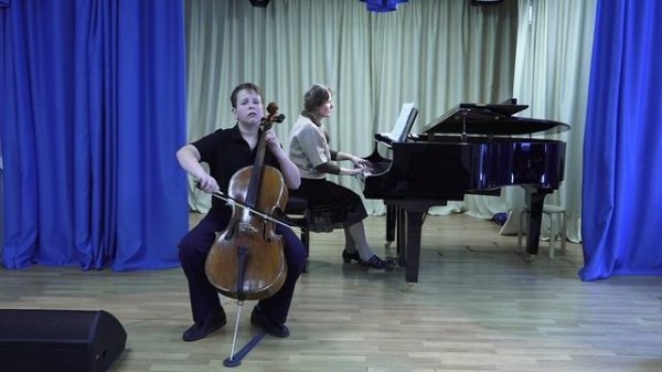 Воробьев Александр Всеволодович. Ж.Б.Бреваль Соната C-dur Iч.