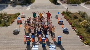 Флешмоб "Наш помощник Светофор"