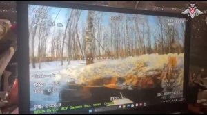 Освобождение населенного пункта Харьковка в Сумской области