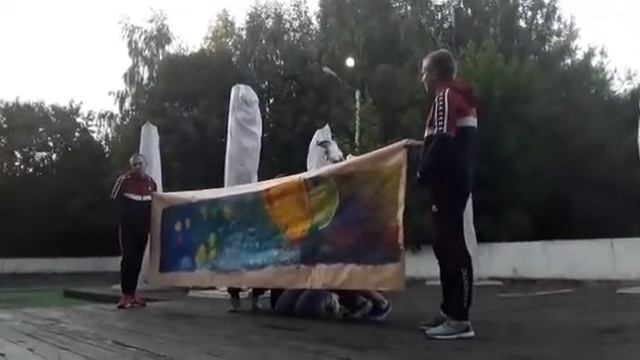 Семейная поездка в лагерь Тхэквондо.