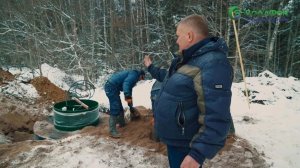 Септик Евролос Про 20 и Евролос Про 8 для базы отдыха.