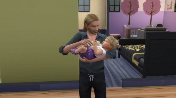 The Sims 4 / Из грязи в князи\ Rags To Riches 11 эп. Родительские будни.