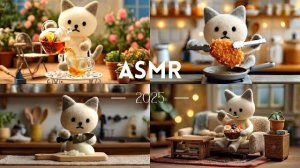 АСМР МИЛЫЙ ПЛЮШЕВЫЙ КОТЕНОК😸 ГОТОВИТ ЕДУ! ПОХОД В МАГАЗИН ЗА ПРОДУКТАМИ РЕАКЦИЯ