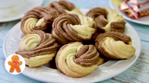 Курабье "День и Ночь" 🍪 Домашнее сдобное печенье