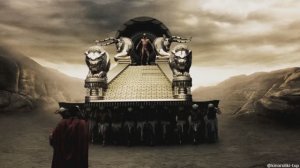 "300 спартанцев" Диалог Ксеркса с Леонидом.