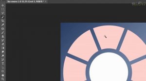 Урок № 14 от Ирины Коллаж фото пол кругу  в Photoshop
