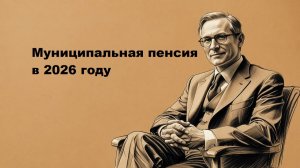 Муниципальная пенсия в 2026 году