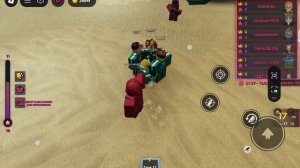 играю в игру кальмара и стал охранником о  за 699 робуксов в роблокс