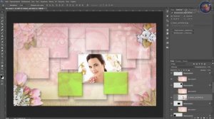 Урок № 9 от Ирины Коллаж панели в Photoshop