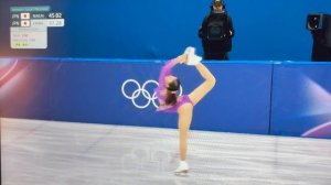 Моне Чиба. Короткая программа в Милане 17.02.2026