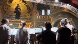 Утверди Боже. Солист Юрий Давыдов,храм Нерукотворного Образа Христа Спасителя