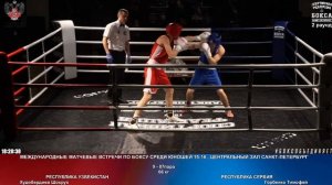 87 66 кг Худобердиев Шохрух Горбенко Тимофей