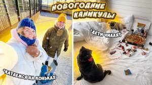 ДЕТИ ОДНИ 🏠 НОВОГОДНИЕ КАНИКУЛЫ ПРОДОЛЖАЮТСЯ ✨🎄