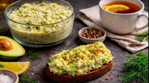 Сытный и полезный завтрак за 10 минут.