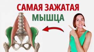 Спазм ЭТОЙ мышцы приводит к БОЛИ В ПОЯСНИЦЕ.  Делай 3 упражнения