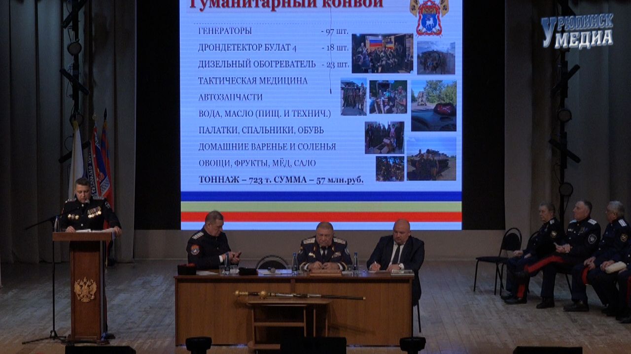 Отчётно-выборный Круг Хопёрского казачьего округа 2026 смотреть онлайн