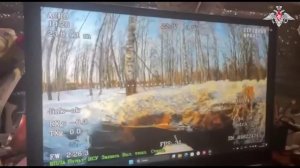 Освобождение населенного пункта Харьковка в Сумской области.