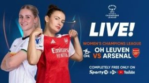 Арсенал — Ауд-Хеверле Левен  Футбол Лига Чемпионов УЕФА. Женщины. 1/8 финала.  | 18.02.2026 Прямая Т