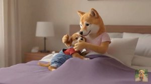 Малыш Лобби нежно ухаживает за Своим больным другом-котенком 😿❤️ Трогательная история