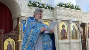 Сретение Обращение Святейшего патриарха к православной молодежи было зачитано прот. Иоанном Кочкиным