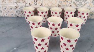 Набор бумажных стаканов ВЕСЁЛЫЕ ЗВЁЗДОЧКИ, 250 мл, 10 шт., в асс., H07300670