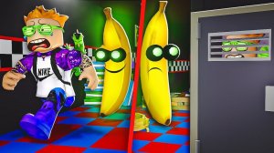 ПОБЕГ ОТ БАНАНА В ROBLOX