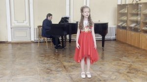Крапеницкая Есения, 9 лет, I тур