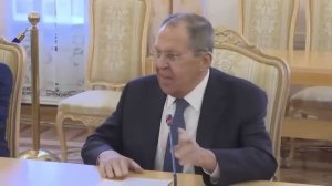 Сергей Лавров. Переговоры с Министром иностранных дел Республики Куба Б.Родригесом 18 февраля 2026 г