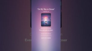 “On My Way to Dream”