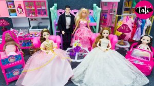 Играем в игрушки из мультика принцесса Барби. Мультфильм для детей. ASMR АСМР
