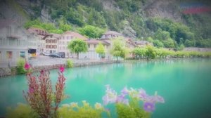 Спокойная Прогулка По Швейцарскому Городу Интерлакен!