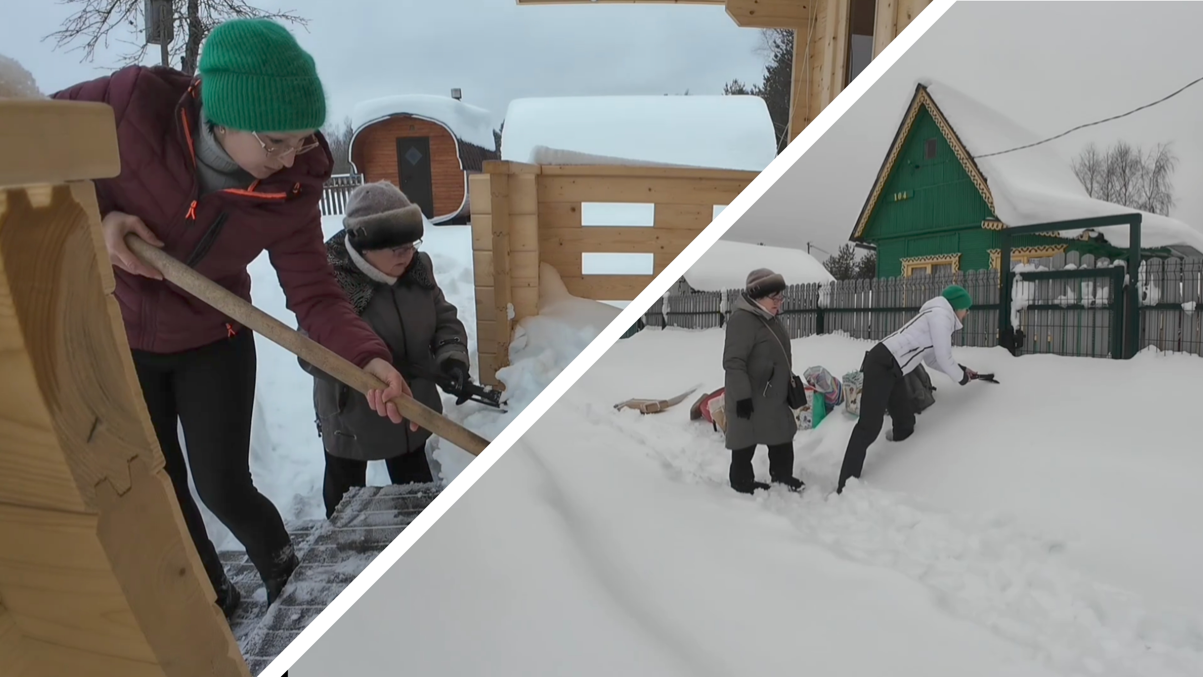 6 соток в середине февраля 2026 года. Роман со снегом )) Сезон открыт. смотреть онлайн