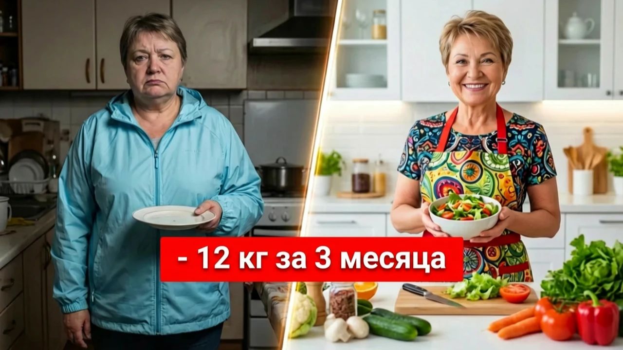 Как похудеть на 12 кг за 3 месяца. Самый простой способ похудения. смотреть онлайн