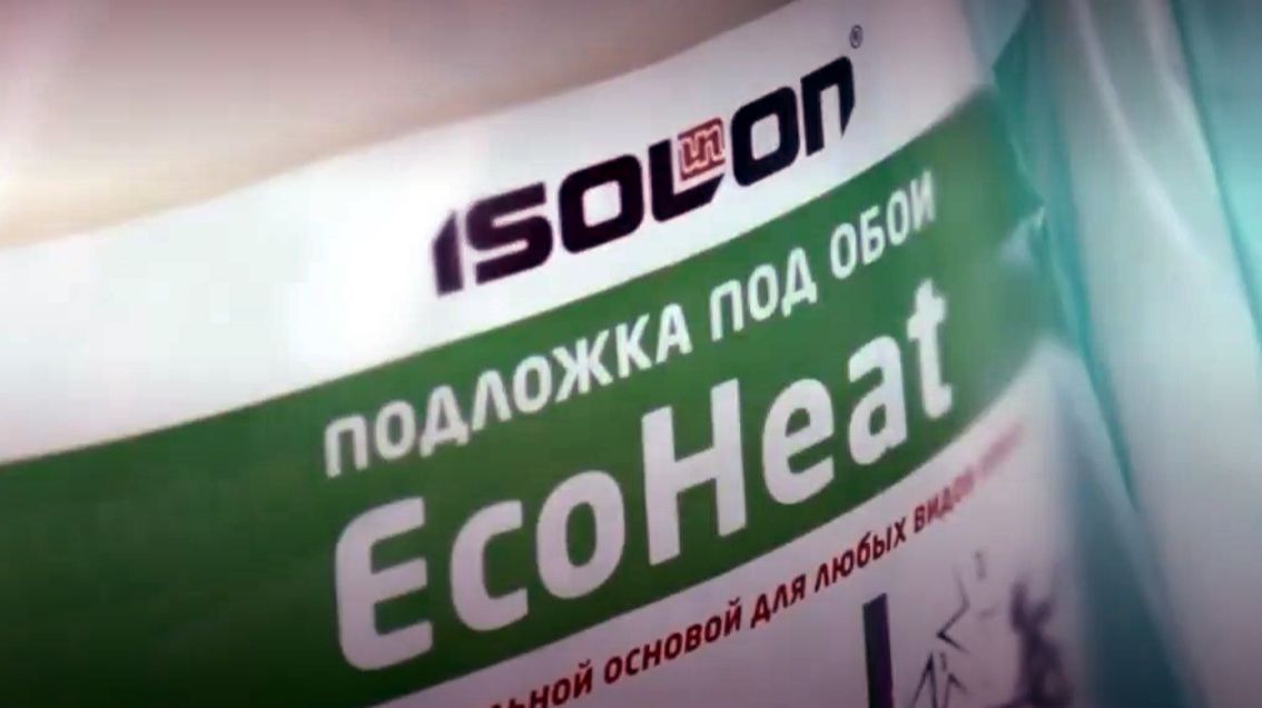 Как смонтировать подложку под обои экохит от изолон-трейд на стену квартиры