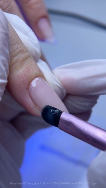 Маникюр с черно белыми текстурами на нежном геле😍 
#маникюр #ногти #гельлак #наращиваниеногтей