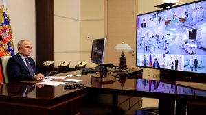 Путин по видеосвязи открыл новые объекты здравоохранения в четырех регионах России