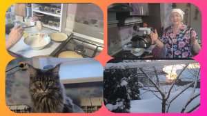 Пеку любимые блины для внучек🥞 Жизнь в деревне.