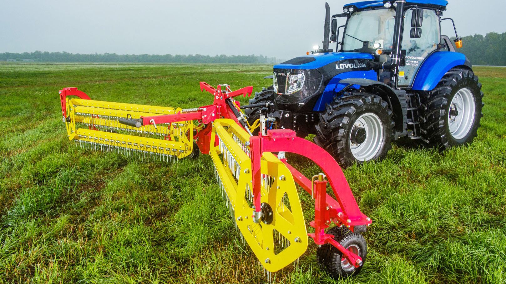 Передненавесные барабанные грабли Harvest FDR 600 - новая эра в заготовке кормов