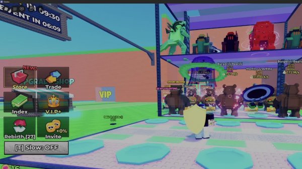 Играем в Escape Tsunami for Brainrots!! Трейдимся