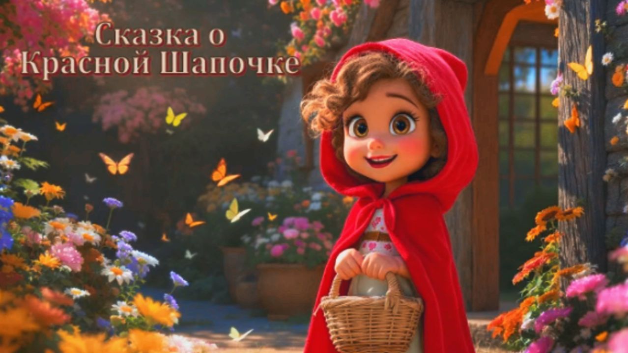 Сказка Красная Шапочка | Русская Народная Сказка Красная Шапочка в Стихах | Красная Шапочка Смотреть смотреть онлайн
