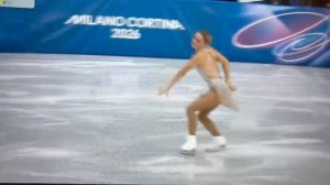 Луна Хендрикс. Короткая программа 17.02.2026 в Милане