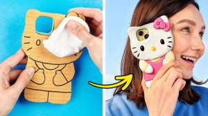 Поделки из картона 📦 Чехол Хеллоу Кити и многое другое