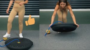 Фитнес-платформа BOSU от Bronze Gym— подготовка к тренировке