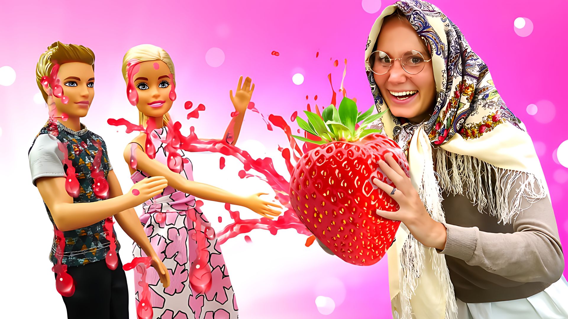 БАБА МАНЯ ДЕЛАЕТ САЛОН КРАСОТЫ ИЗ ДОМА БАРБИ! 👵💅 Барби и Кену НЕ ДО ГУЛЯНКИ! 😱