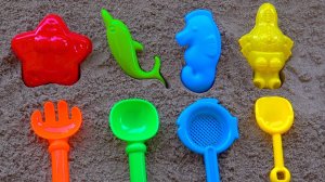 Учим Названия Цветов с Морскими Животными | Английский для Детей| Мультики для для детей и Песенки