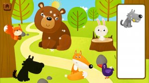 Узнаём о разных зверях из леса и зоопарка. Видео про животных для детей.