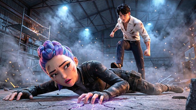 Джину сотворил немыслимое с Руми. Хантрикс против Саджа Бойз. Охотники на демонов смотреть онлайн