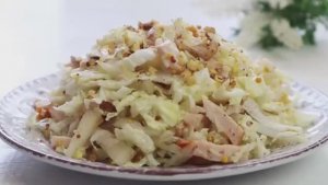 Салат для ДАМ "КРАСОТКА"/ Лёгкий, необычный ,для любителей странных сочетаний!