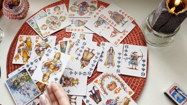 Крестовый король. Гадание на игральных картах смотреть онлайн